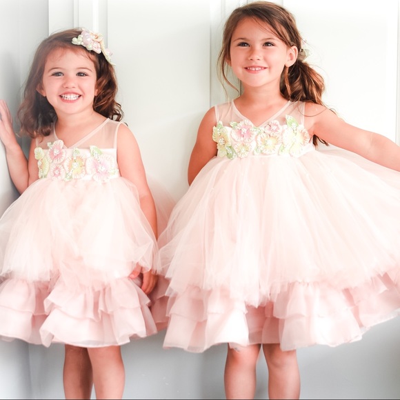 Pippilo Other - Handmade Custom Girls Pink Dress